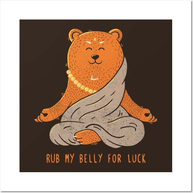 Buddha Bear Wall Art by Tobe_Fonseca